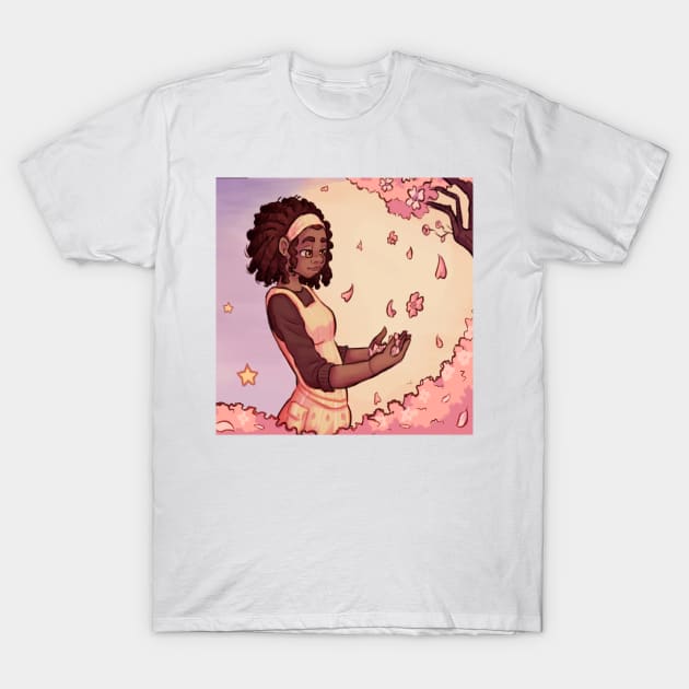 Cherry Blossom T-Shirt by MarcyRangel